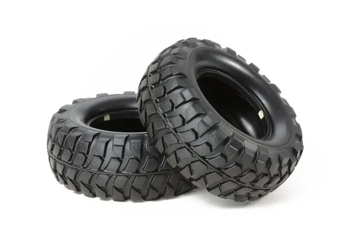 Tamiya Pneus Rock Block Soft (x2) 54598 | Nur heute