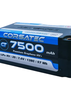Angebot - Corsatec Lipo 2s Big Shorty 7500mah Graphene HV+ CT10021