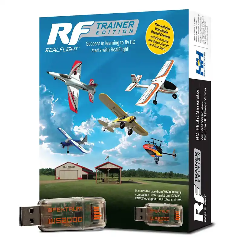 Neue Ware - RealFlight Simulateur Trainer Edition avec Dongle WS-2000 RFL-1212