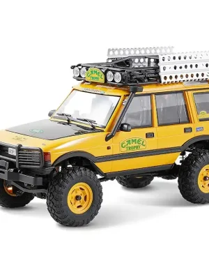 Werkspreis - FMS Scale Land rover Discovery 1st gen Camel Trophy FCX24M 4WD 1/24 RTR FMS12483RTR-YL