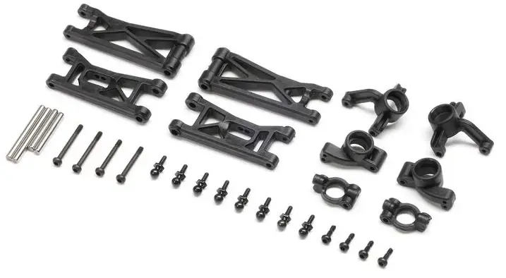 Ausverkauf - LOSI Kit Triangles + Fusées + Portes fusées + Axes (14 Pcs + Visserie) Micro-B LOS-1768