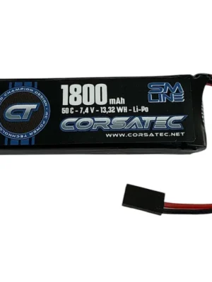 Corsatec Accu Lipo Réception 7.4V 1800mah CT10203 | Versandbereit