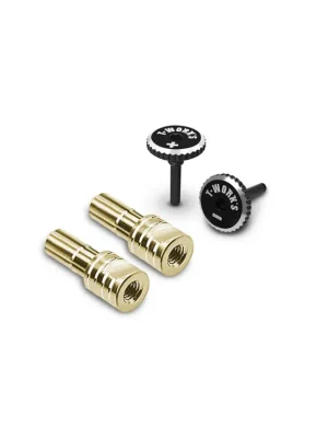 Gleich bestellen | T-Work‘s Cache-Connectique Pk Or 4mm (4Pcs) Noir/Noir EA-042-4-BB