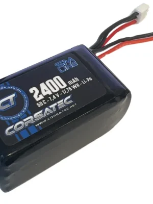 Corsatec Lipo de Réception Hump 2s 2400mah 7.4V CT10207 - Sofort bestellen