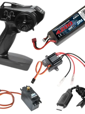 Begrenztes Angebot - T2M Pack Radio Racer 3E + Chargeur + Lipo 2S 4200mAh + Servo + ESC T4619VL