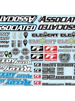 Extra-Rabatt - Team Associated Stickers 91913