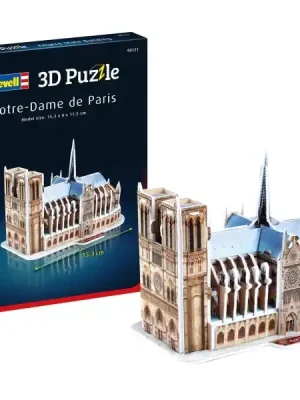 Revell 00121 3D Puzzle Notre-Dame de Paris 39 Teile | Nicht verpassen