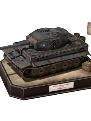 Mega-Angebot - Revell 00252 Deutscher Panzer ‘Tiger I‘ 3D Puzzle 1 35 200 Teile
