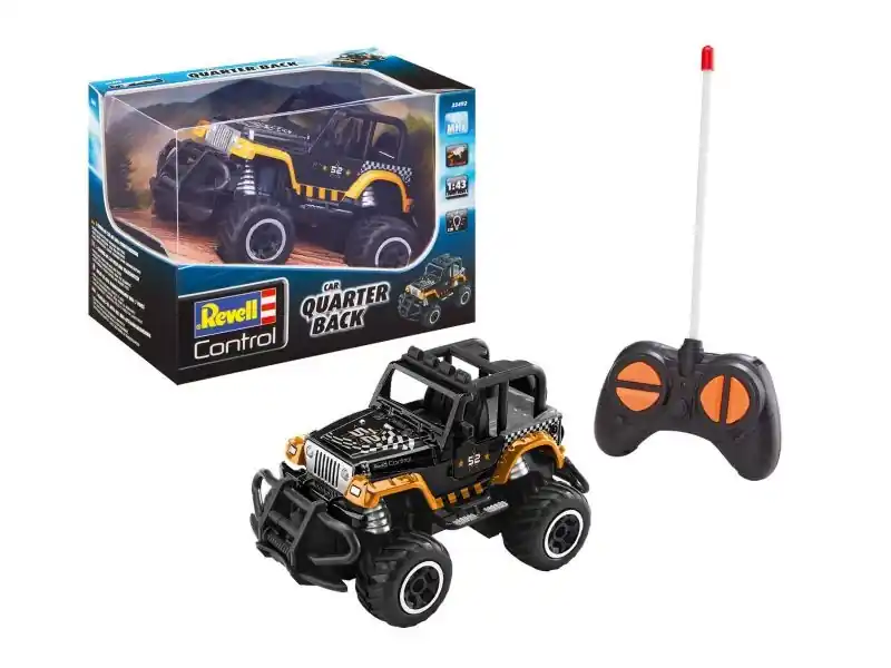 Nicht verpassen | Revell 23492 RC Control Auto Jeep Wrangler ‘Quarter Back‘ 40Mhz 1 43