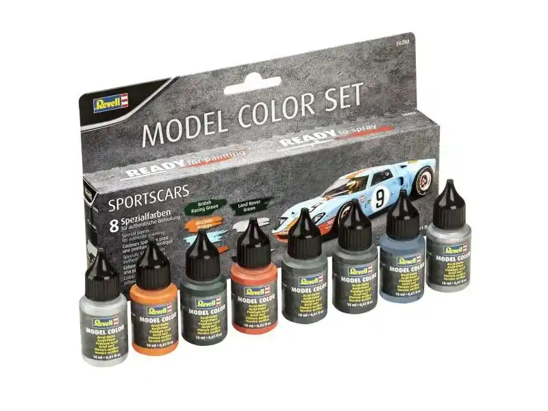 Revell 36202 Model Color Set ‘Sportscar‘ (8x 18ml) | Aktionspreis