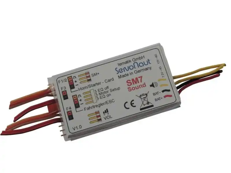 Top bewertet | Servonaut SM7 SM7 Soundmodul für Trucks