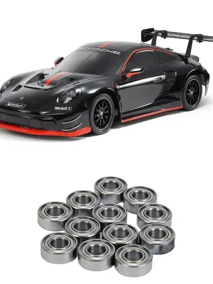 Sonderpreis - Tamiya 47512KU Porsche 911 GT3R (992) TT-02 4WD 1 10 Bausatz vorlackiert inkl. Kugellagersatz