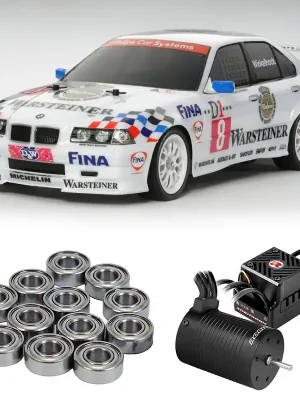 Sehr beliebt - Tamiya 58516BL BMW 318i STW TT-01E 4WD, 1 10 Bausatz Brushless-Edition inkl. Kugellagersatz