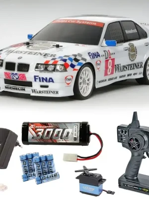 Hohe Qualität - Tamiya 58516SET BMW 318i STW TT-01E 4WD, 1 10 Bausatz 2,4Ghz Komplettset