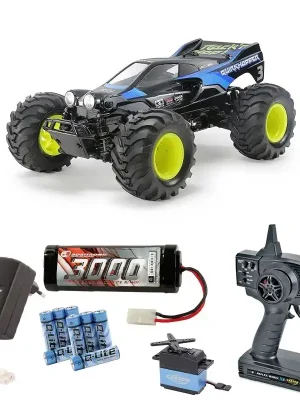 Sofort kaufen - Tamiya 58756SET Quirkhopper GF-02 4WD 1 10 Bausatz 2,4Ghz Komplettset