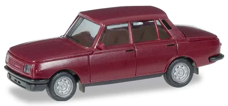 Premium-Qualität - Wartburg 353 85 Limousine, karminrot (Farbvariante)