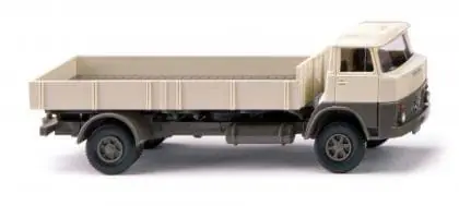Hohe Qualität - Henschel HS 14/16 Pritschen-Lkw -beige/grau-