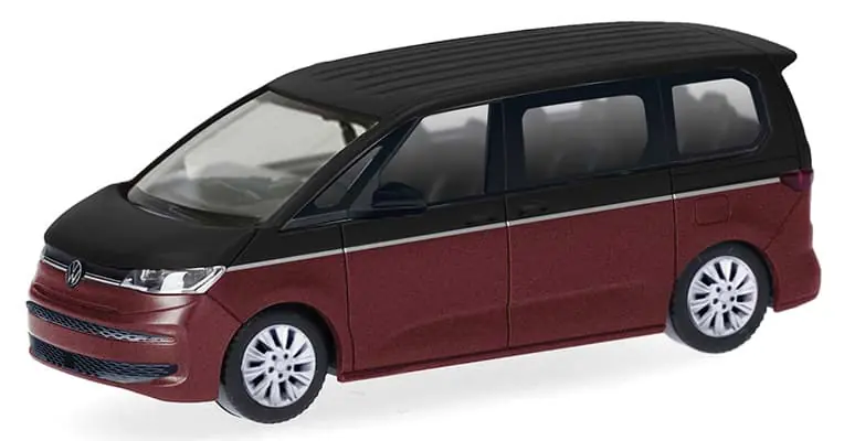 VW Multivan, Deep-Black/Fortanarot (Farbvariante) | Neuzugang