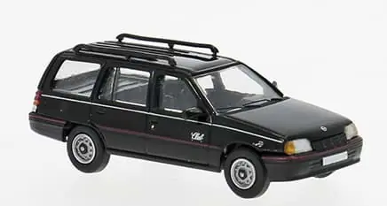 Einfache Rückgabe - Opel Kadett E Caravan -schwarz- 1989 ***PCX-Modell***