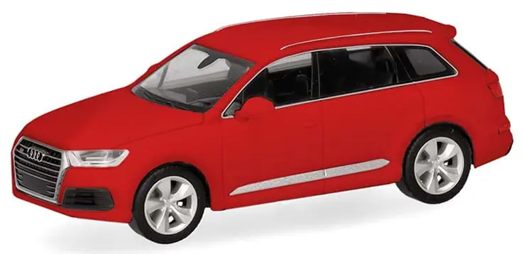 Audi Q7, rot (Farbvariante) | Bestpreis