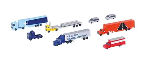 Trucks and Vans Airport accessory set (1 500) | Profi-Qualität