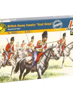 Markenqualität - Figuren aus den Napoleonischen Kriegen Britische schwere Kavallerie - Italeri