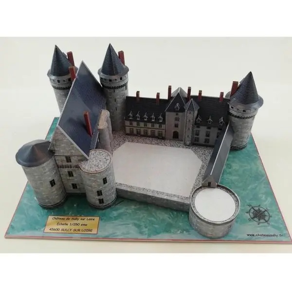 Sonderangebot | Kartonmodell Schloss Sully sur Loire - Esprit Maquette