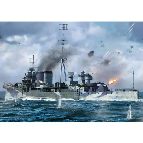 Bewährte Qualität | Schiffsmodell HMS Colombo - Trumpeter