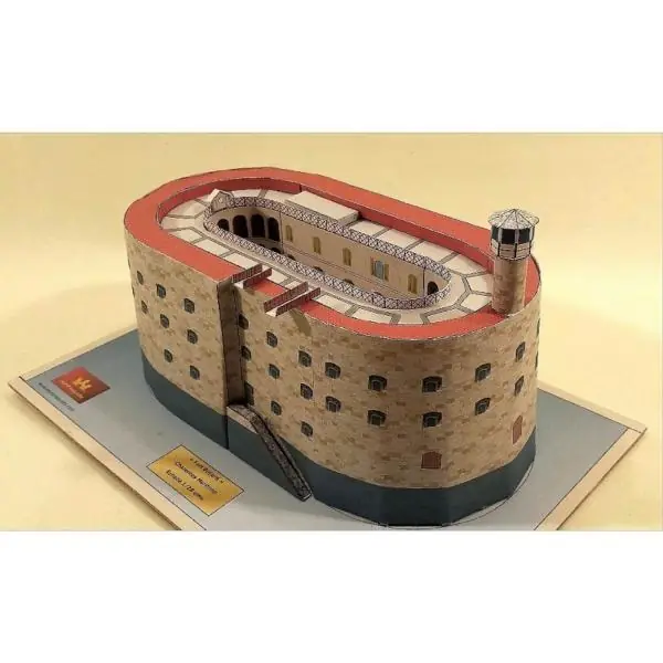 Sonderangebot - Kartonmodell Fort Boyard - Esprit Maquette
