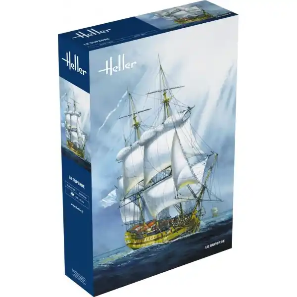Schiffsmodell Le Superbe - Heller | Sonderpreis