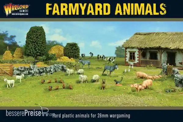 Preisknaller | Warlord Games EIEIO - Farmyard Animals Set