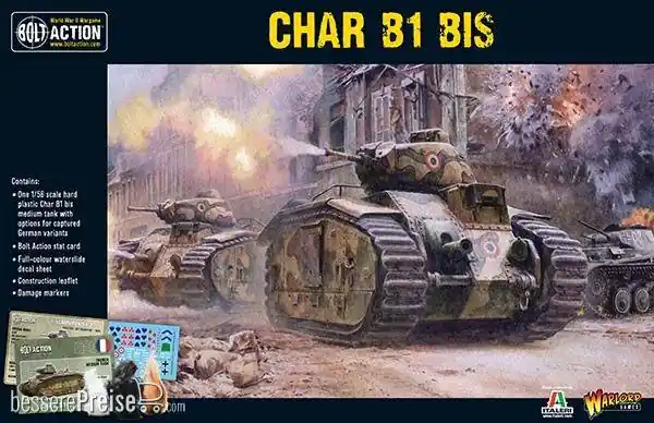 Profi-Qualität - Warlord Games 402015502 - Char B1 BIS