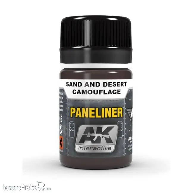 Sicher bezahlen | AK-Interactive AK2073 - Paneliner for Sand and Desert