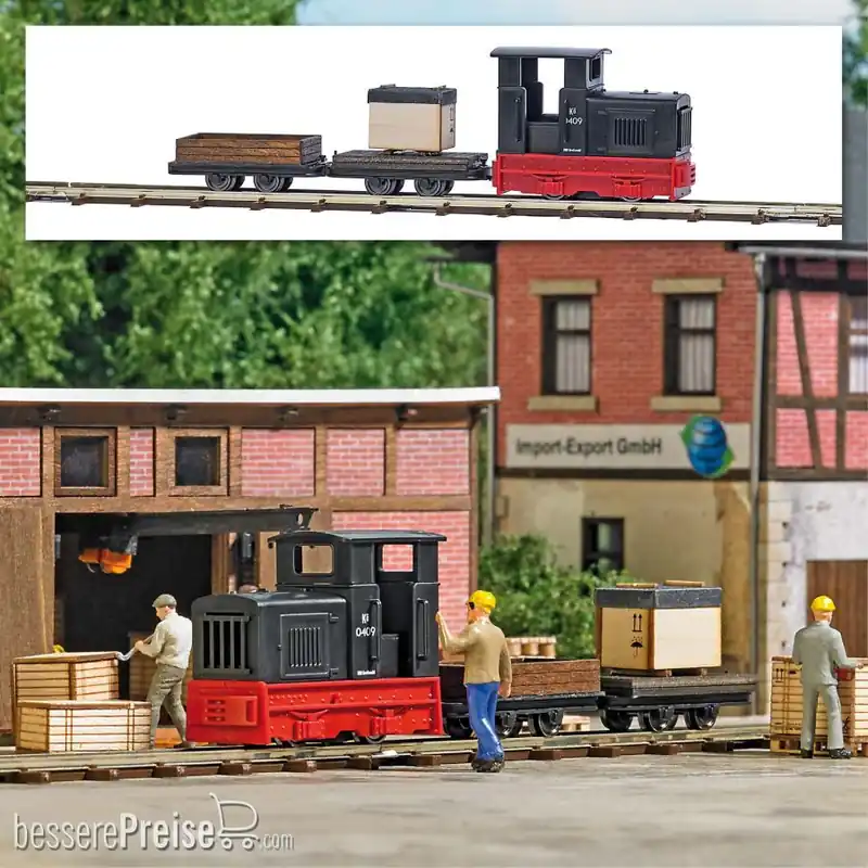 Busch 12016 - Feldbahn Start-Set »Gütertransport« - Sparangebot
