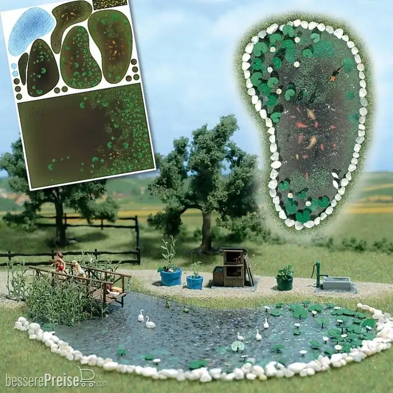 Busch 1210 - Gartenteich-Set | Top-Qualität