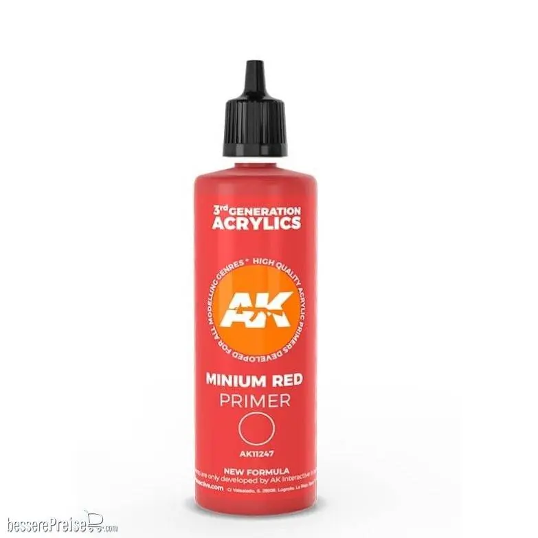 Expressversand - AK-Interactive AK11247 - Minium Red Surface Primer 100 ml