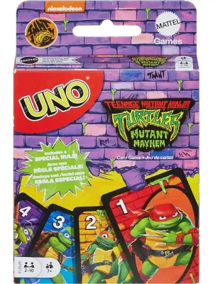 Schnelle Zustellung | TMNT UNO Spielkarten – Teenage Mutant Ninja Turtles Mayhem