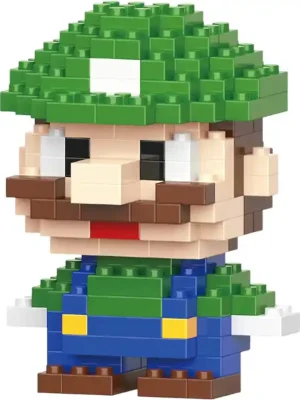Bestseller | Luigi Nanoblocks – Bausteinenset mit 164 Teilen