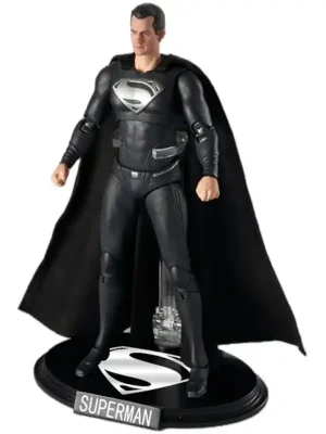 Black Superman Figur – Henry Cavill DC Sammelfigur - Heute kaufen