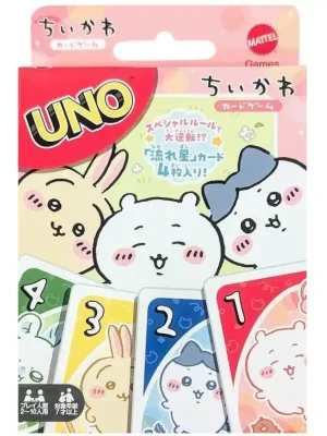 Chiikawa UNO Karten – Japanisches Manga Familienspiel - Sicher bezahlen