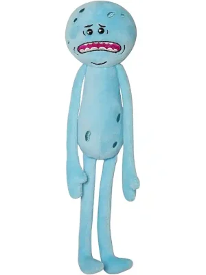Blaue Mr. Meeseeks Plüschfigur – Trauriges Gesicht ca. 25 cm - Aktionspreis